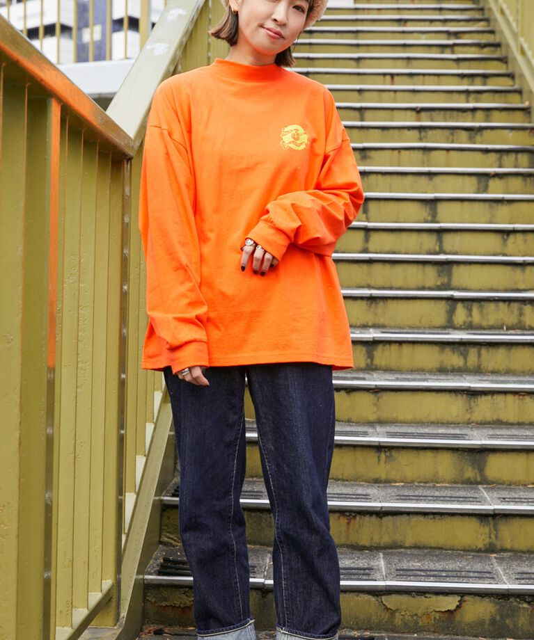 RODEO CROWNS「（WEB限定）ボトルネックL/S Tシャツ」|Tシャツ・カットソー|