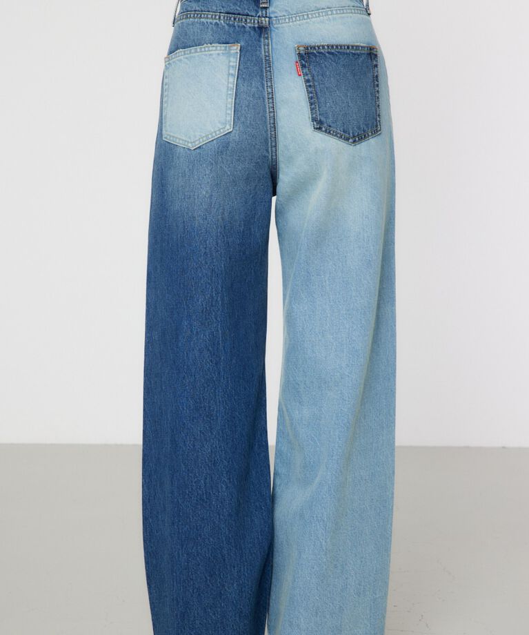 RODEO CROWNS「アシンメトリーDENIM PT」|デニム|