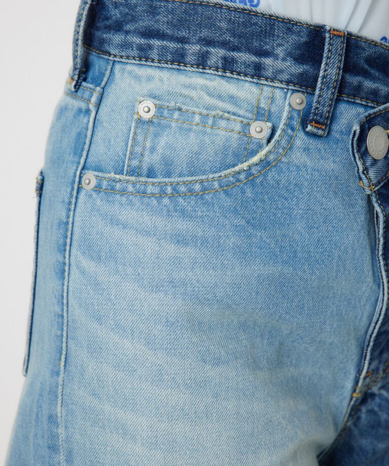 RODEO CROWNS「アシンメトリーDENIM PT」|デニム|