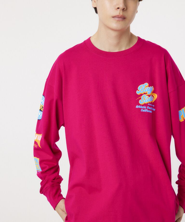 RODEO CROWNS「Ads L/S Tシャツ」|Tシャツ・カットソー|D/PNK3
