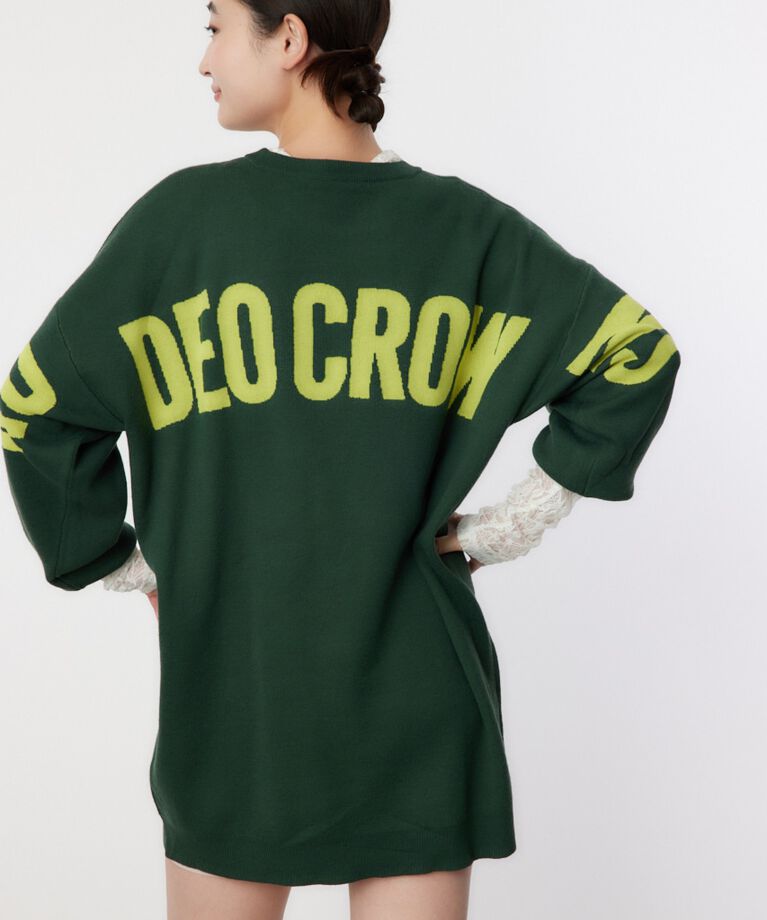 RODEO CROWNS「スウェットライクロゴニットワンピース」|ワンピース|