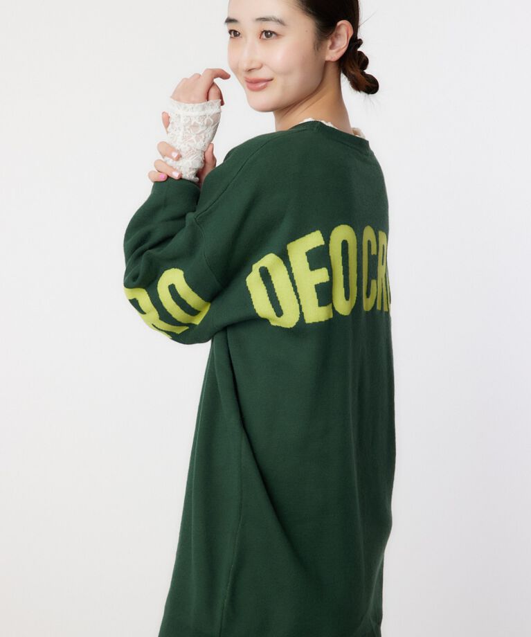 RODEO CROWNS「スウェットライクロゴニットワンピース」|ワンピース|