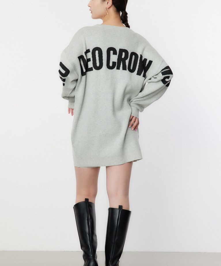 RODEO CROWNS「スウェットライクロゴニットワンピース」|ワンピース|