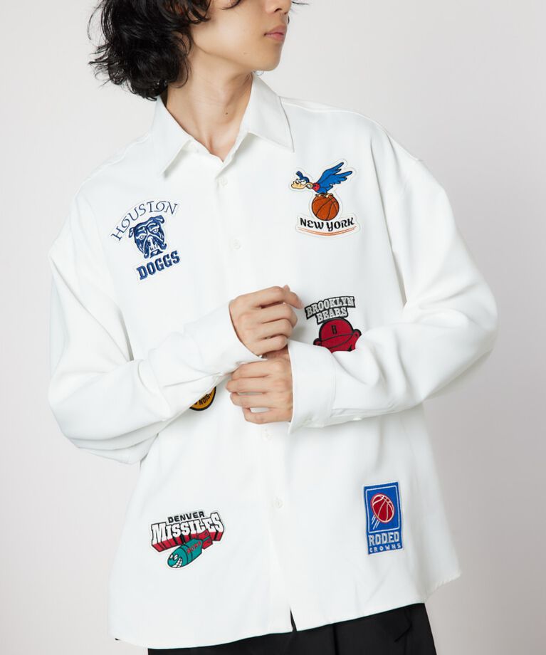 RODEO CROWNS「embroidery patch shirt」|シャツ・ブラウス|