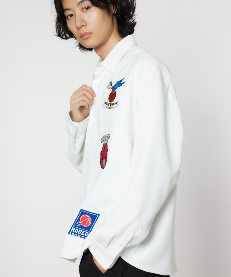 RODEO CROWNS「embroidery patch shirt」|シャツ・ブラウス|