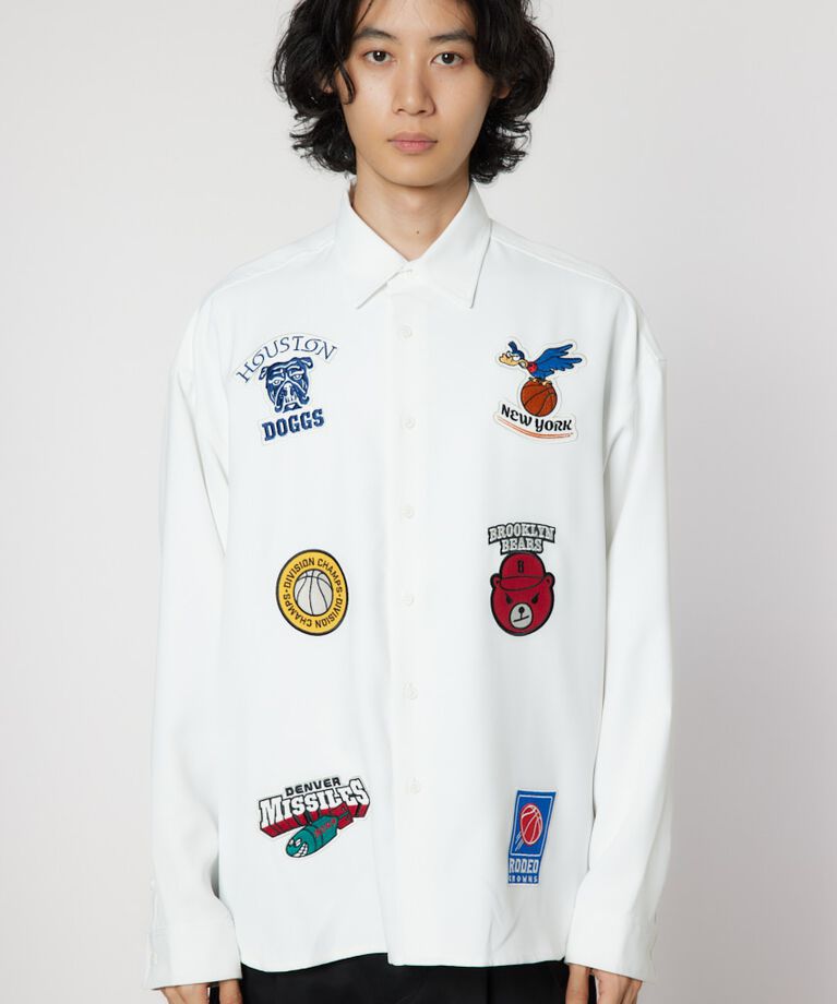 RODEO CROWNS「embroidery patch shirt」|シャツ・ブラウス|