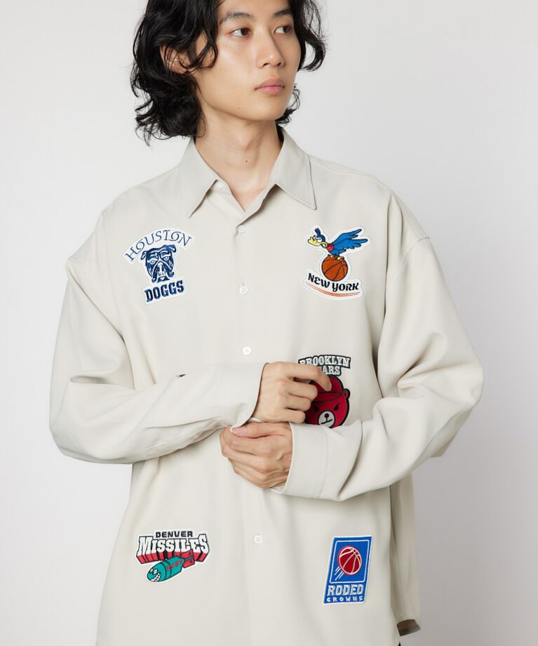 RODEO CROWNS「embroidery patch shirt」|シャツ・ブラウス|