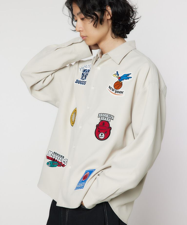 RODEO CROWNS「embroidery patch shirt」|シャツ・ブラウス|