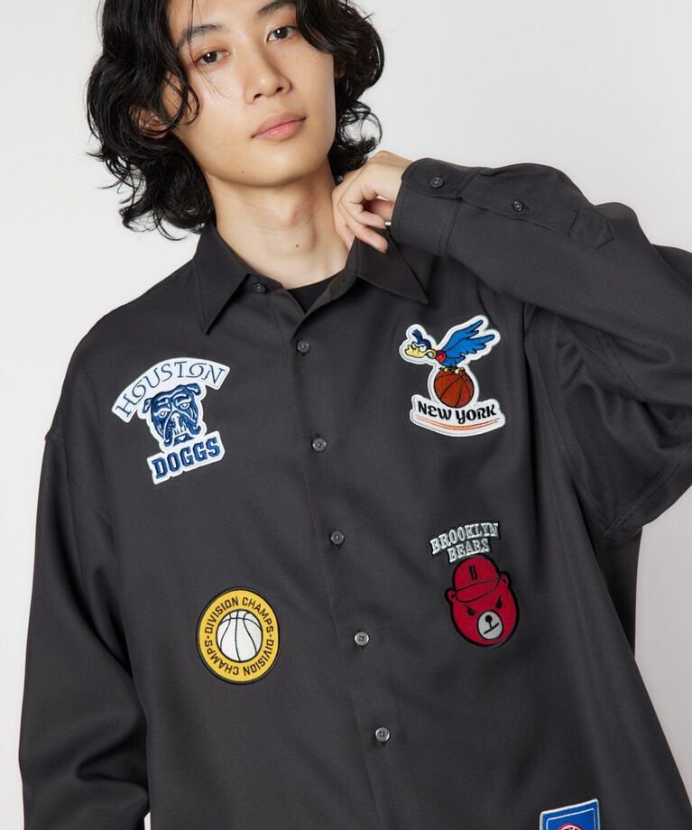 RODEO CROWNS「embroidery patch shirt」|シャツ・ブラウス|