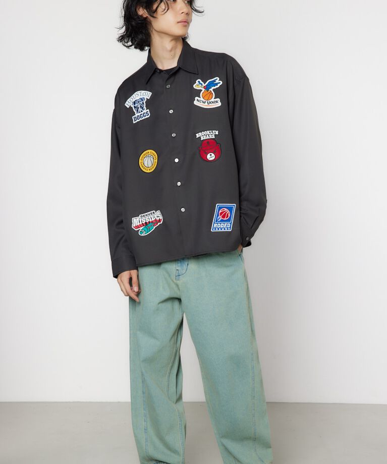 RODEO CROWNS「embroidery patch shirt」|シャツ・ブラウス|