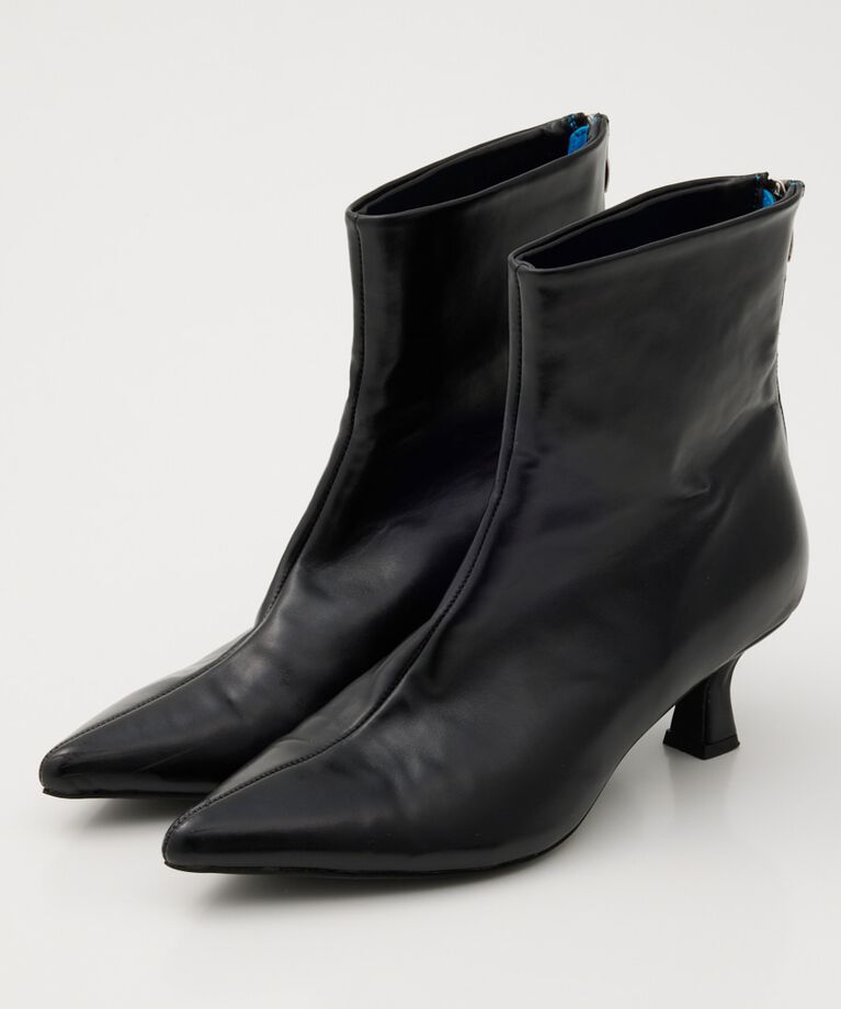 RODEO CROWNS「メタリックポインテッドショートブーツ」|その他|BLK