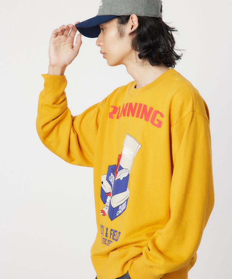RODEO CROWNS「running boy スウェット」|パーカー|