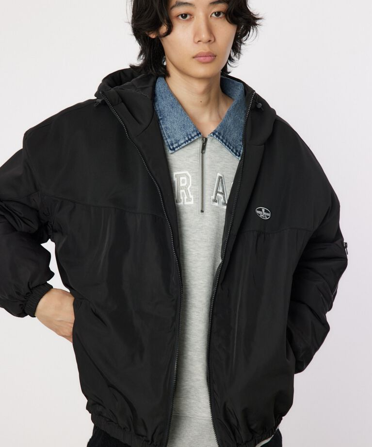 RODEO CROWNS「bicolor hooded ジャケット」|ブルゾン・スタジャン|