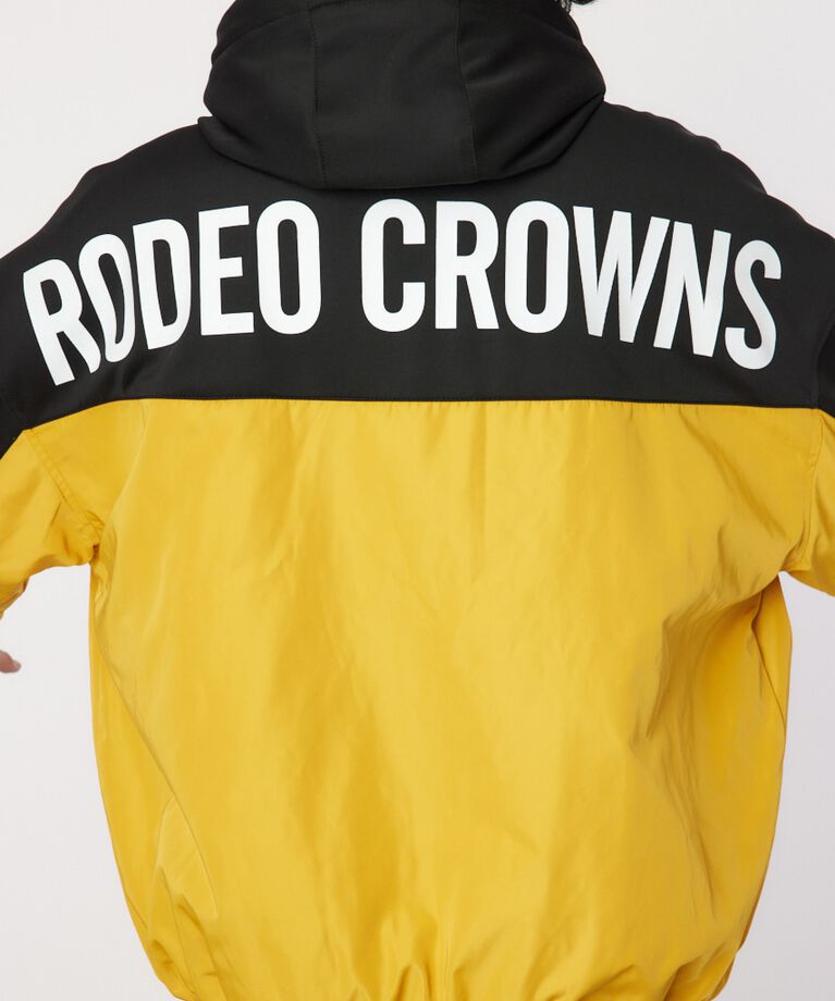 RODEO CROWNS「bicolor hooded ジャケット」|ブルゾン・スタジャン|