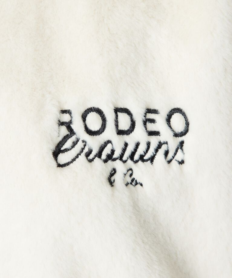 RODEO CROWNS「ロゴエコファーブルゾン」|ブルゾン・スタジャン|
