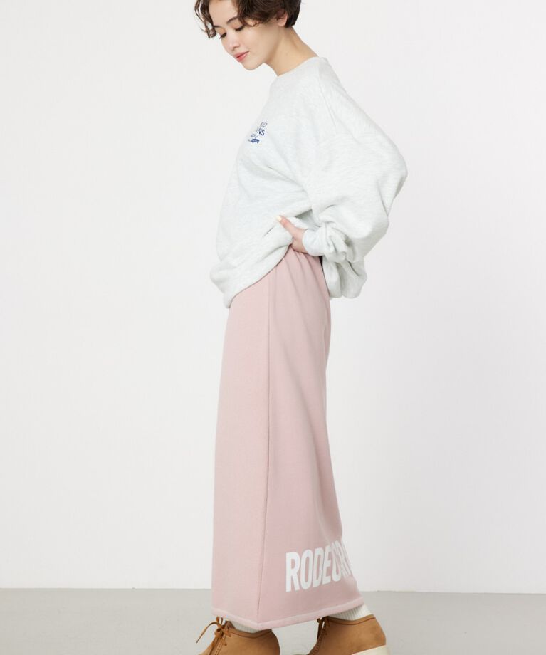 RODEO CROWNS「LOGOニットコンビスカート」|その他|