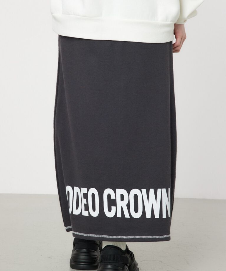 RODEO CROWNS「LOGOニットコンビスカート」|その他|