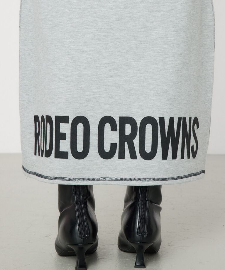 RODEO CROWNS「LOGOニットコンビスカート」|その他|