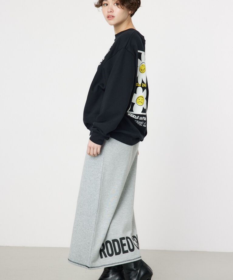 RODEO CROWNS「LOGOニットコンビスカート」|その他|