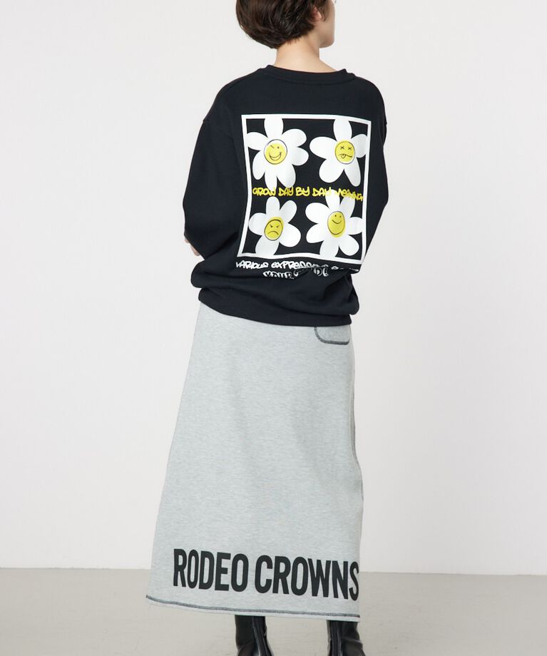 RODEO CROWNS「LOGOニットコンビスカート」|その他|