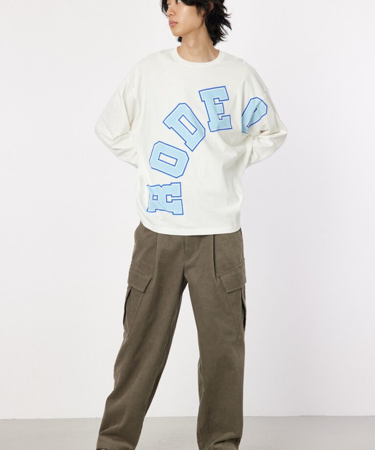 RODEO CROWNS「Bent Logo ロングスリーブTシャツ」|Tシャツ・カットソー|