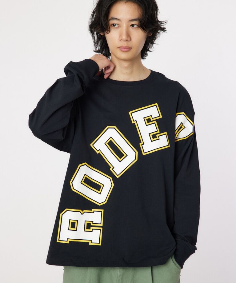 RODEO CROWNS「Bent Logo ロングスリーブTシャツ」|Tシャツ・カットソー|