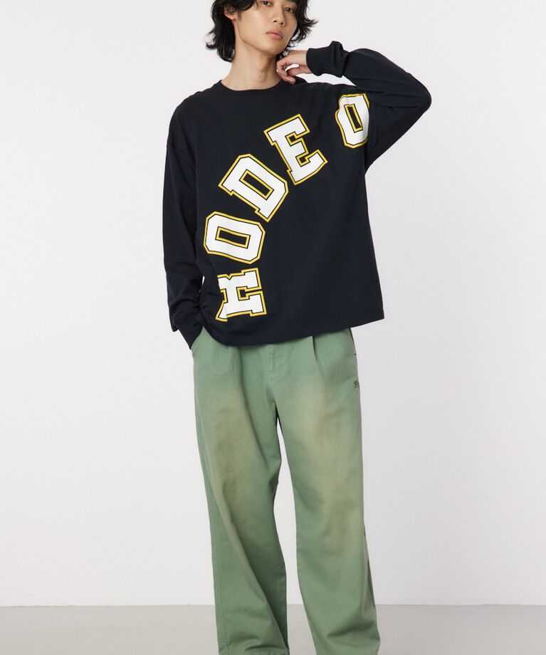 RODEO CROWNS「Bent Logo ロングスリーブTシャツ」|Tシャツ・カットソー|