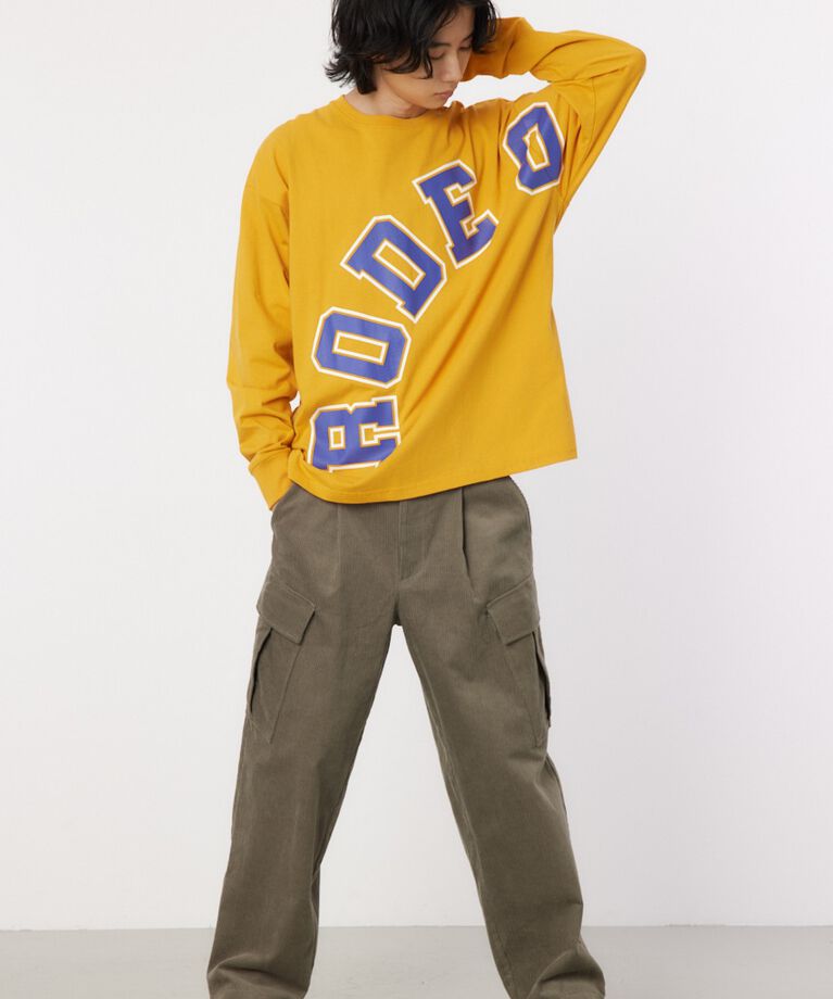 RODEO CROWNS「Bent Logo ロングスリーブTシャツ」|Tシャツ・カットソー|