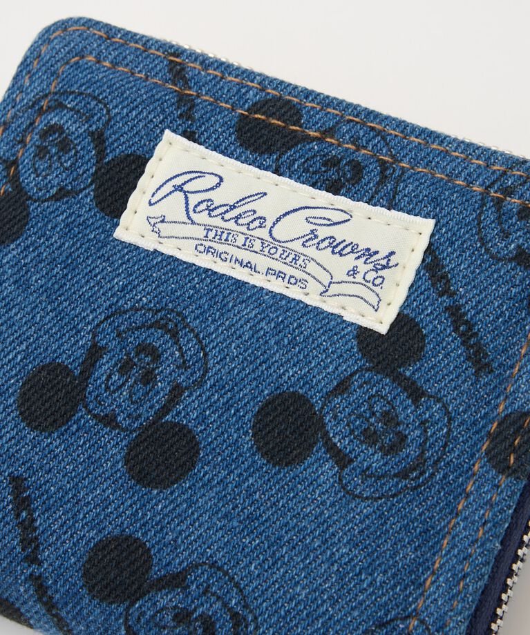 RODEO CROWNS「(ミッキー＆ミニー)デニムウォレット」|財布|