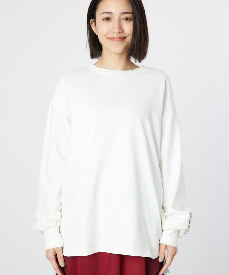 RODEO CROWNS「ネームパッチリラックスロングTシャツ」|Tシャツ・カットソー|