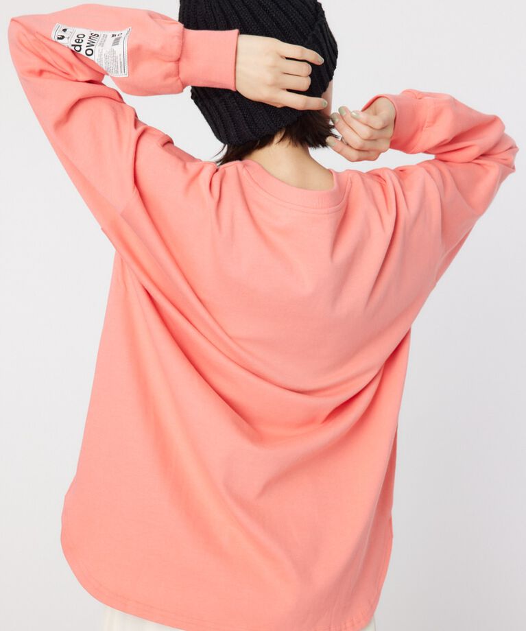 RODEO CROWNS「ネームパッチリラックスロングTシャツ」|Tシャツ・カットソー|