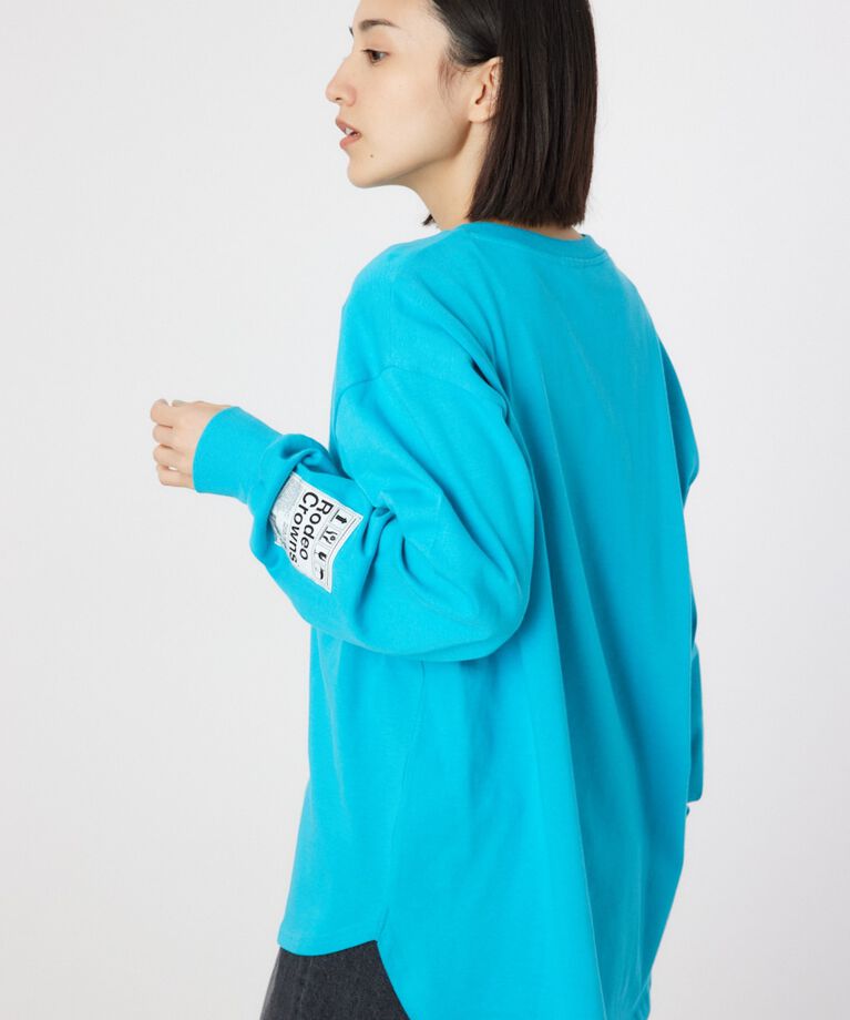 RODEO CROWNS「ネームパッチリラックスロングTシャツ」|Tシャツ・カットソー|
