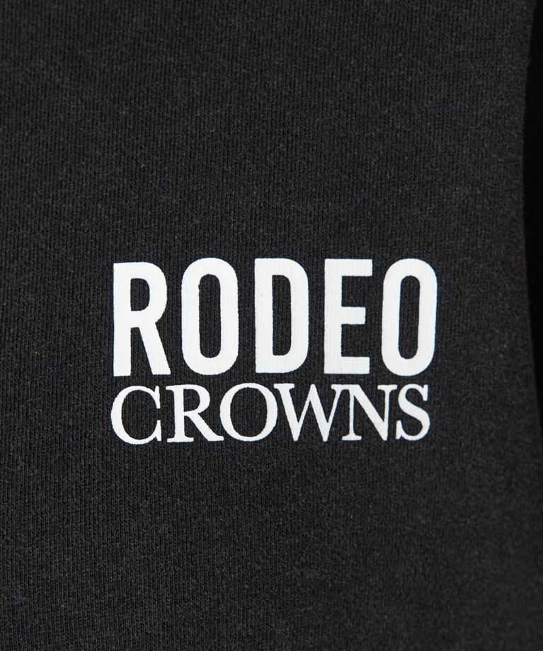 RODEO CROWNS「ダメージCROWNアップリケスウェット」|パーカー|