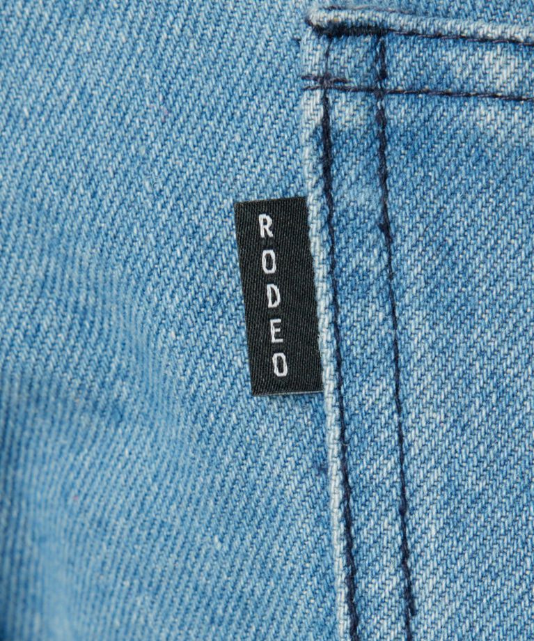 RODEO CROWNS「フェードワイドデニムパンツ」|デニム|