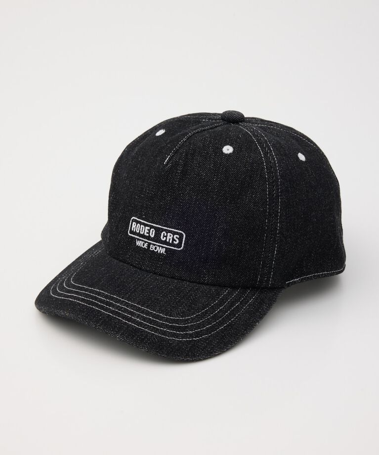 RODEO CROWNS「ボックスデニムキャップ」|その他|BLK