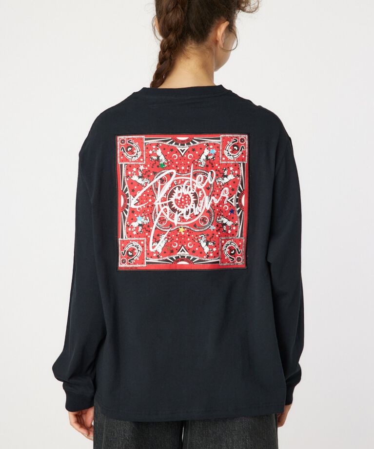RODEO CROWNS「Cowboy バンダナ ロングスリーブTシャツ」|Tシャツ・カットソー|