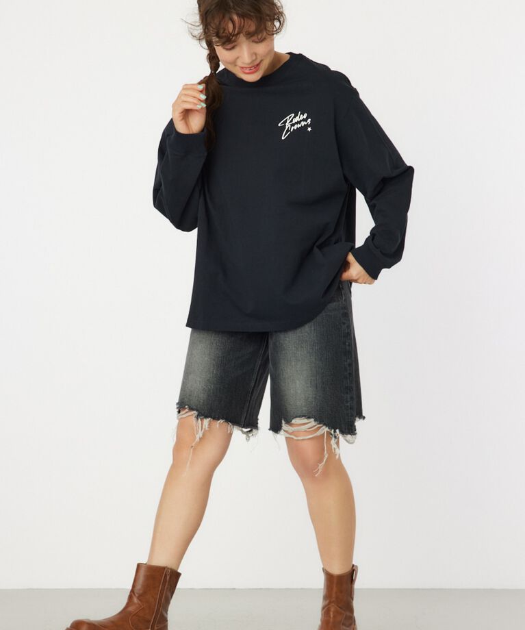 RODEO CROWNS「Cowboy バンダナ ロングスリーブTシャツ」|Tシャツ・カットソー|