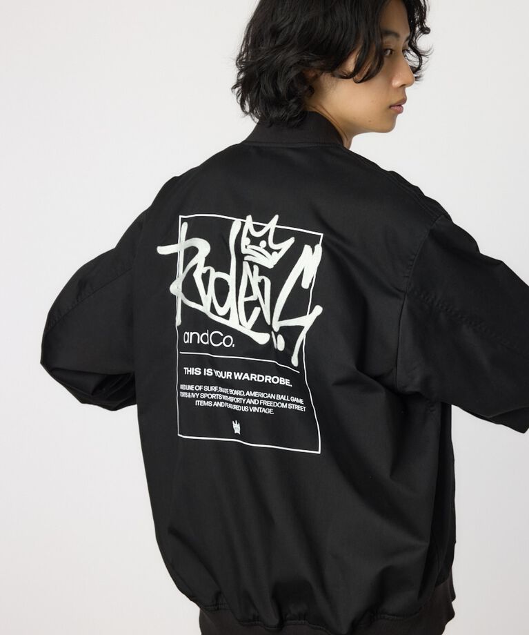 RODEO CROWNS「オーバーミリタリーブルゾン」|ブルゾン・スタジャン|