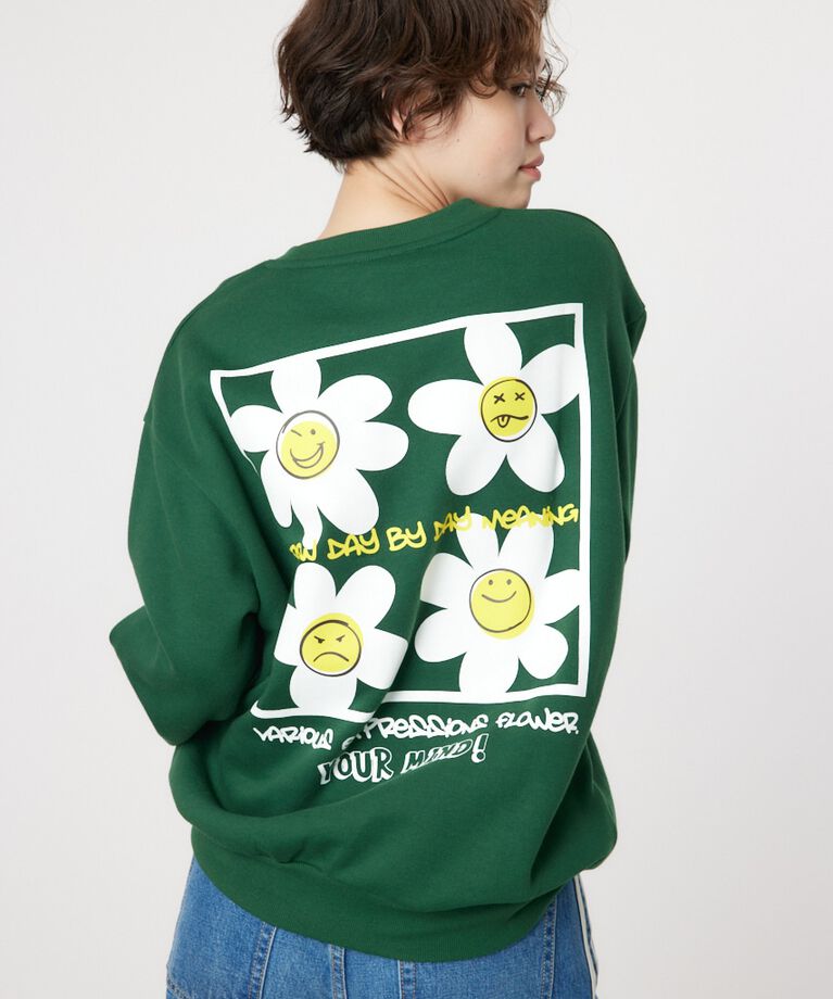 RODEO CROWNS「FOUR FLOWER スウェット」|パーカー|