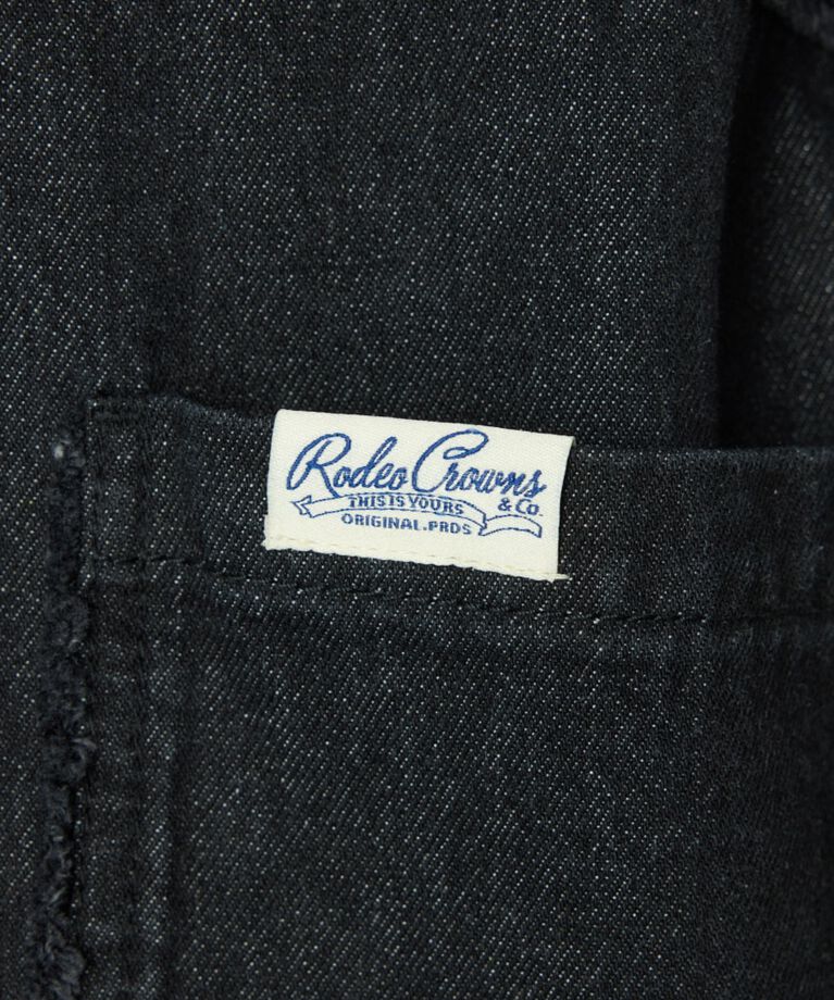 RODEO CROWNS「フリンジワイドデニムジャケット」|デニムジャケット|