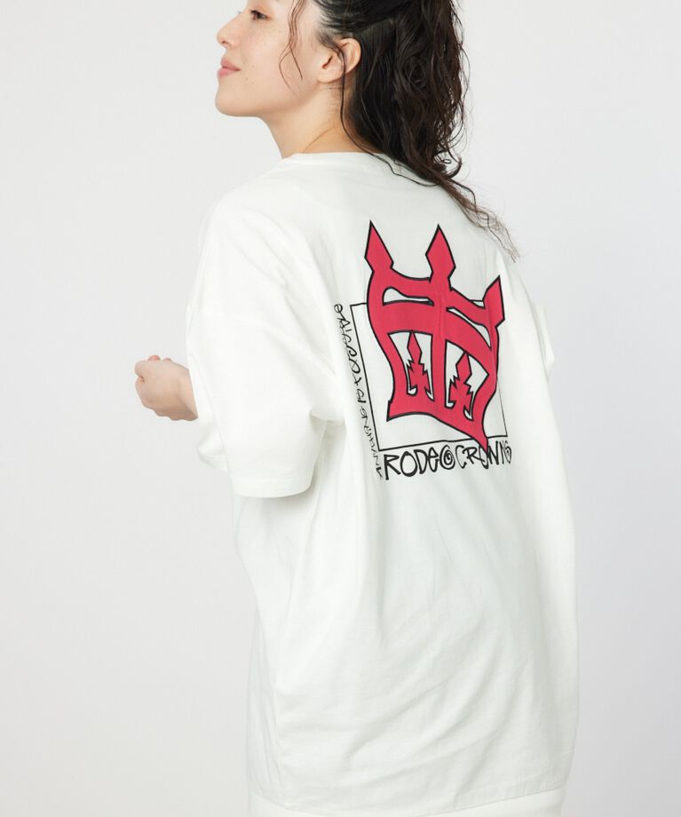 RODEO CROWNS「Tagging Big Crownワンピース」|ワンピース|O/WHT1