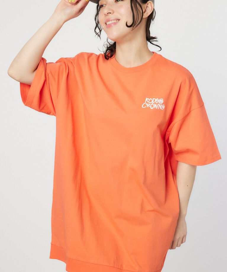 RODEO CROWNS「Tagging Big Crownワンピース」|ワンピース|L/RED1
