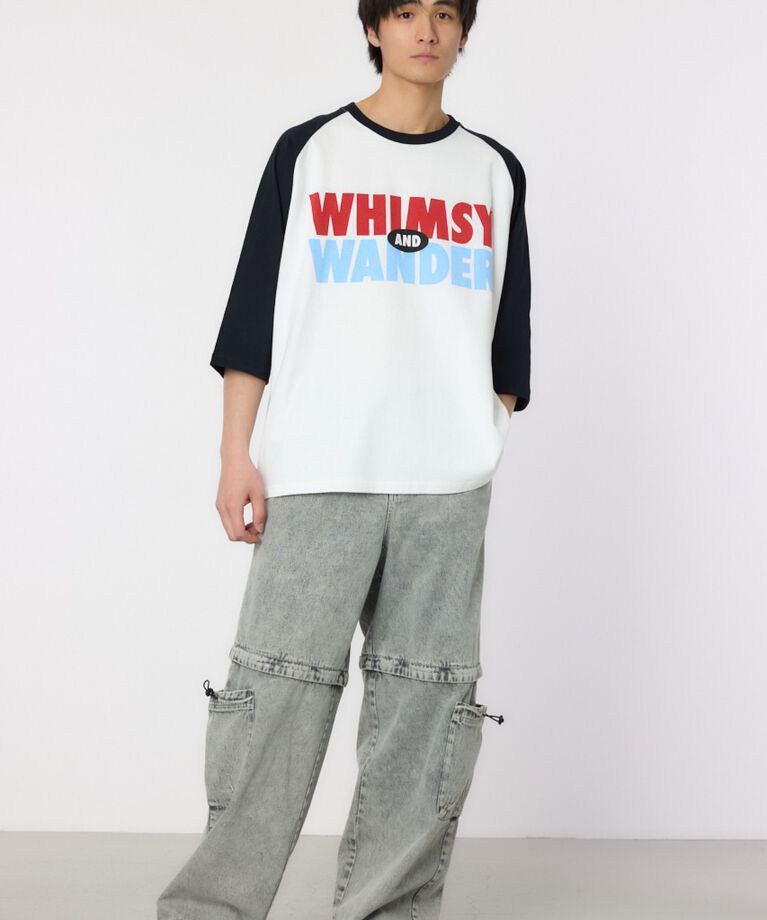 RODEO CROWNS「ウィムジー7分袖Tシャツ」|Tシャツ・カットソー|