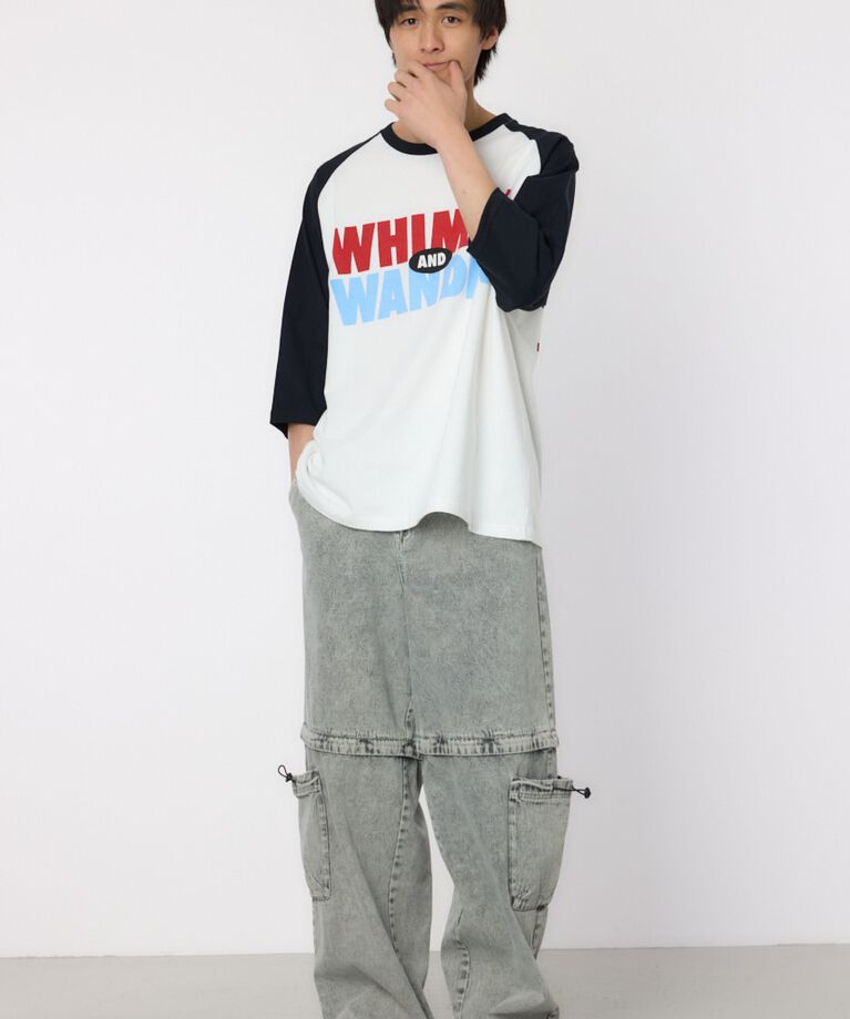 RODEO CROWNS「ウィムジー7分袖Tシャツ」|Tシャツ・カットソー|