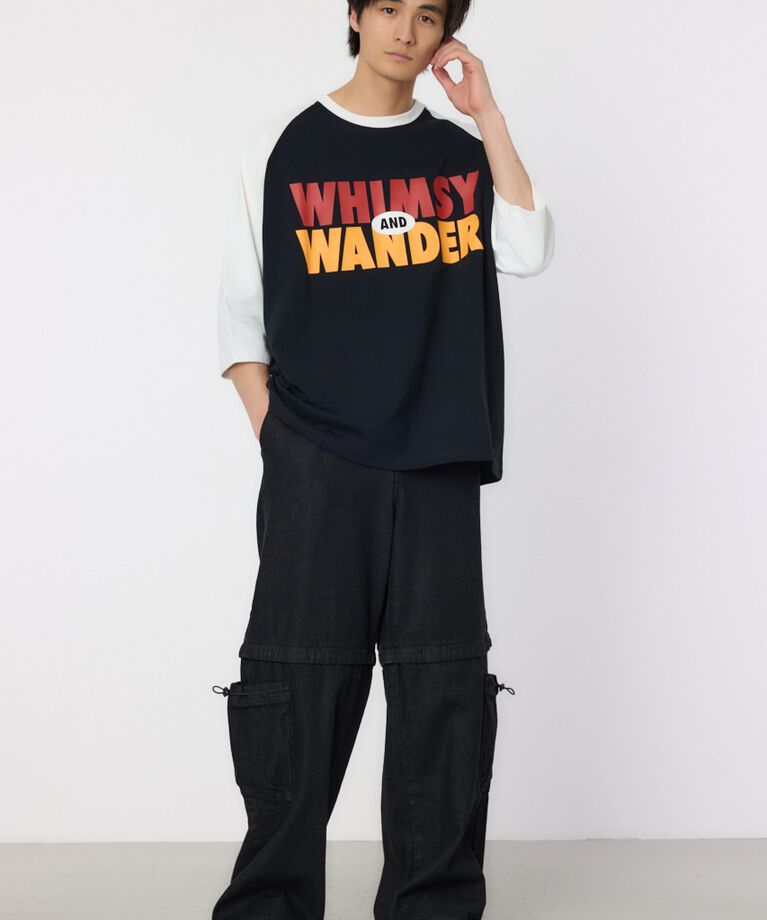RODEO CROWNS「ウィムジー7分袖Tシャツ」|Tシャツ・カットソー|