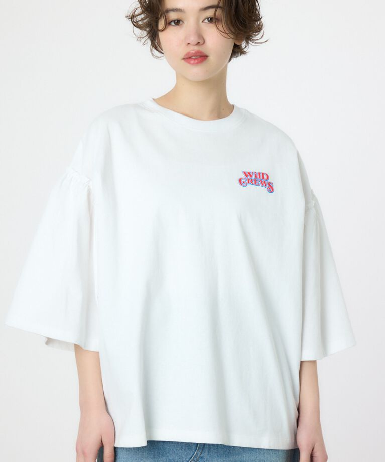 RODEO CROWNS「アソートグラフィックフリル袖 Tシャツ」|Tシャツ・カットソー|