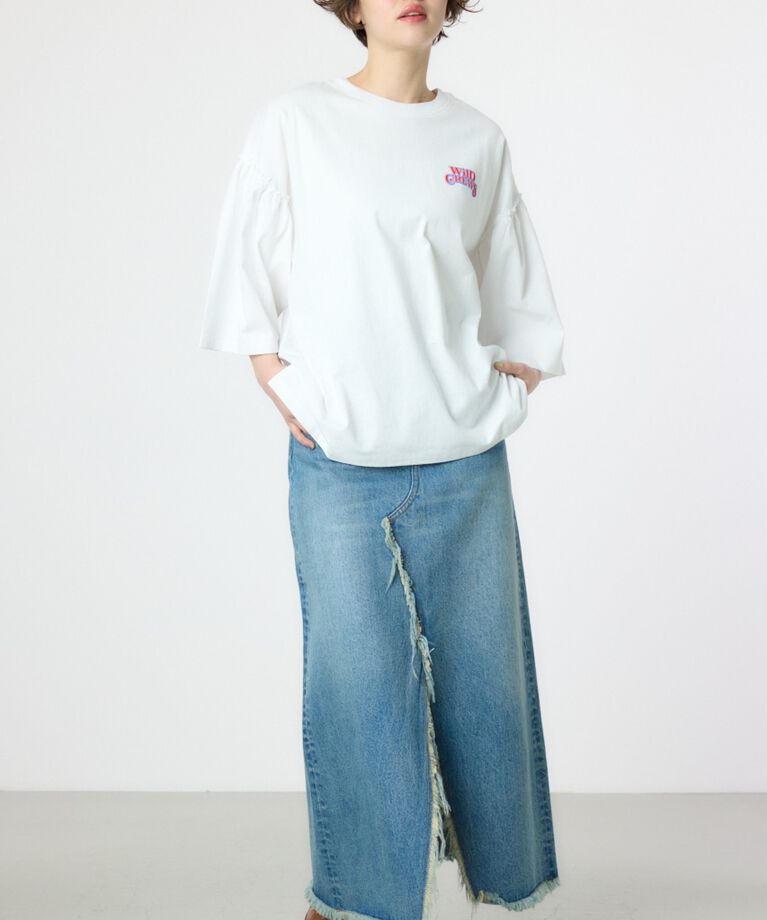 RODEO CROWNS「アソートグラフィックフリル袖 Tシャツ」|Tシャツ・カットソー|