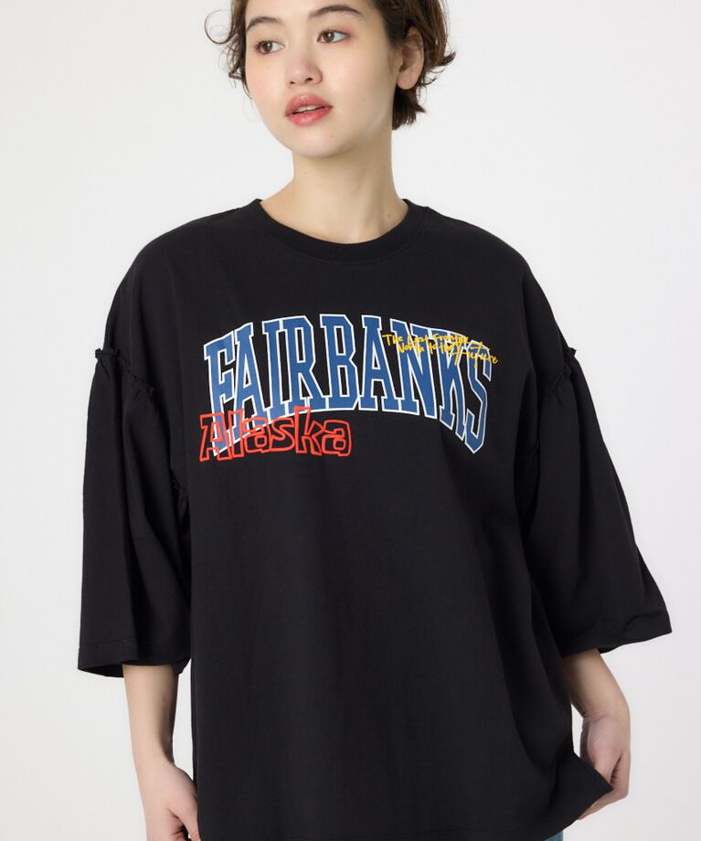 RODEO CROWNS「アソートグラフィックフリル袖 Tシャツ」|Tシャツ・カットソー|