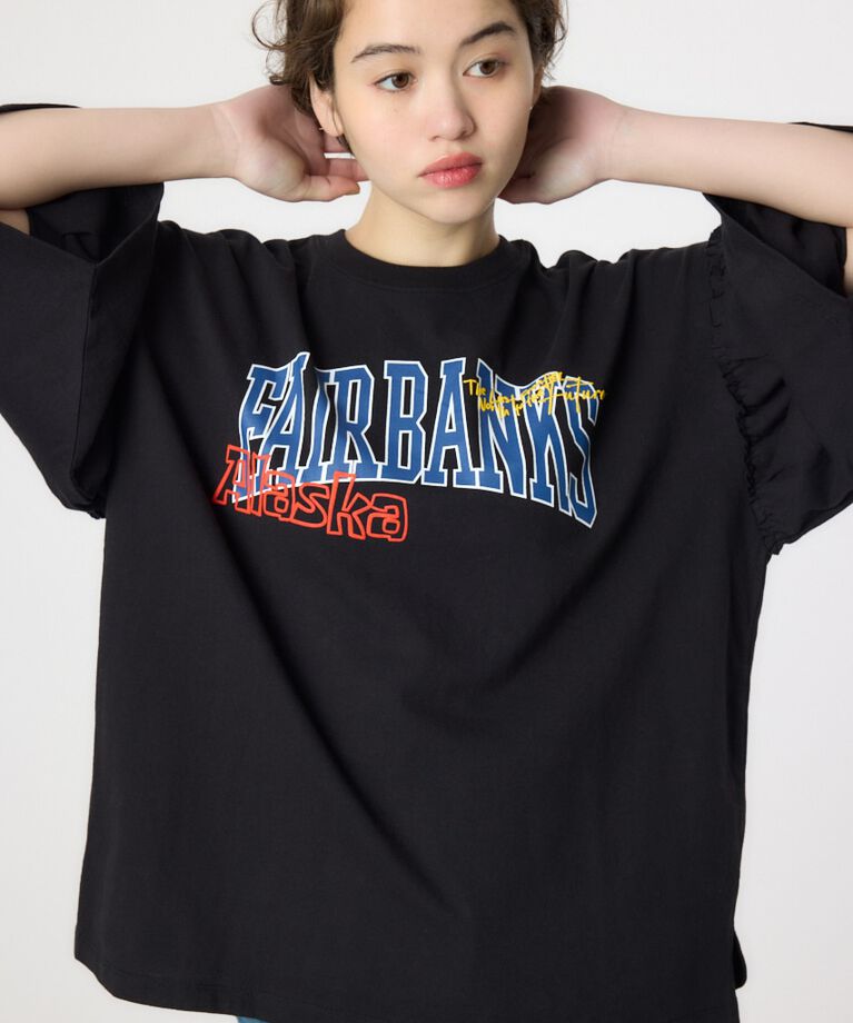 RODEO CROWNS「アソートグラフィックフリル袖 Tシャツ」|Tシャツ・カットソー|