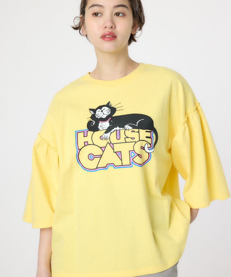 RODEO CROWNS「アソートグラフィックフリル袖 Tシャツ」|Tシャツ・カットソー|